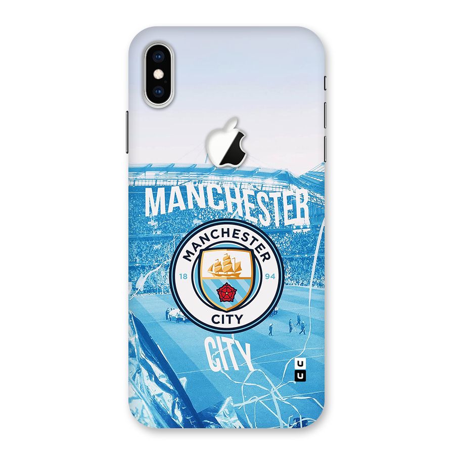 Awesome Manchester Back Case for iPhone XS Max Apple Cut