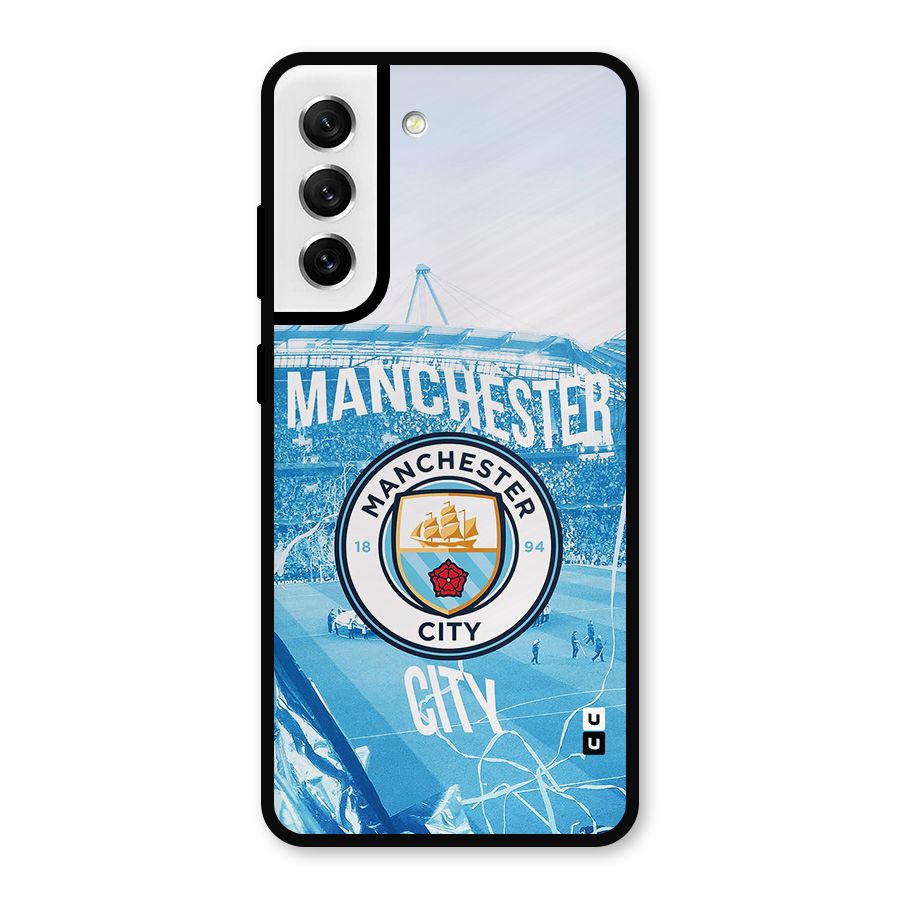 Awesome Manchester Metal Back Case for Galaxy S21 FE 5G
