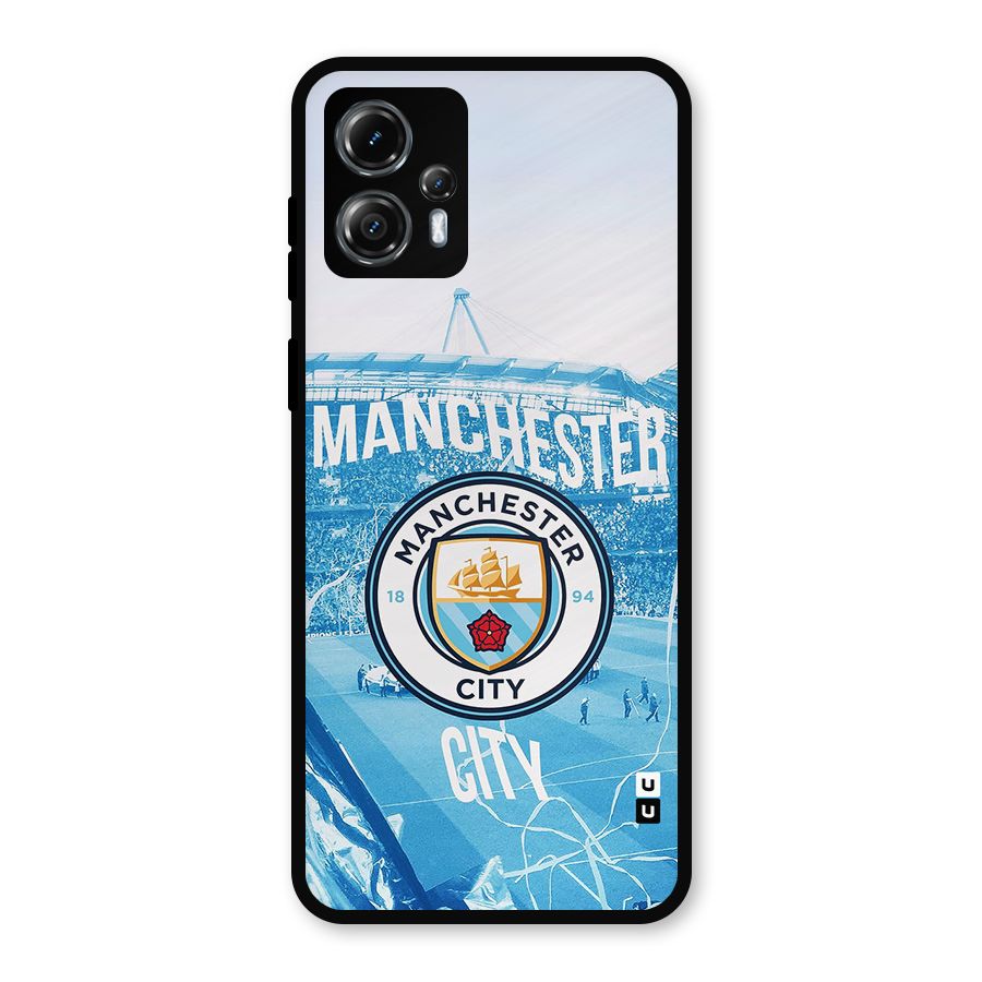 Awesome Manchester Metal Back Case for Moto G13