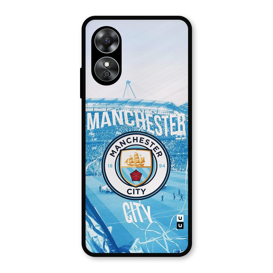 Awesome Manchester Metal Back Case for Oppo A17