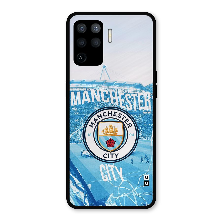 Awesome Manchester Metal Back Case for Oppo F19 Pro
