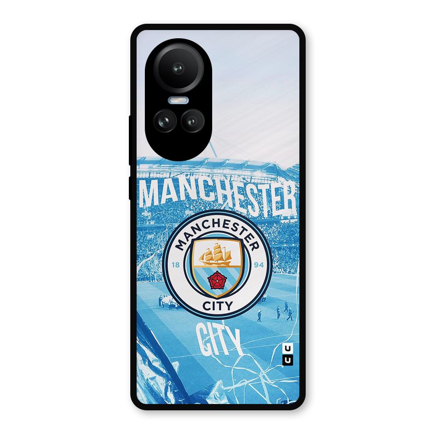 Awesome Manchester Metal Back Case for Oppo Reno10 Pro