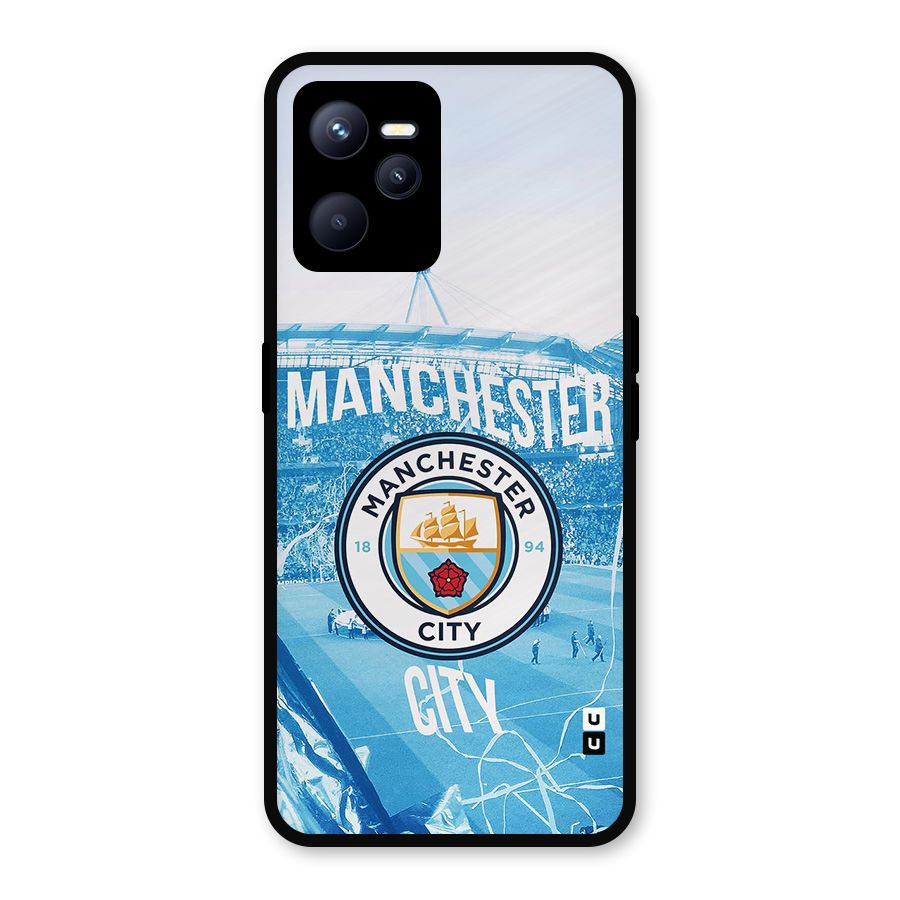 Awesome Manchester Metal Back Case for Realme C35