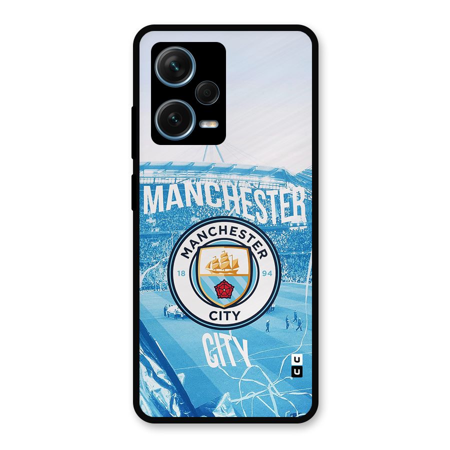 Awesome Manchester Metal Back Case for Redmi Note 12 Pro Plus 5G