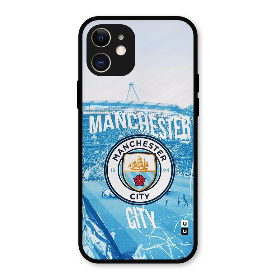 Awesome Manchester Metal Back Case for iPhone 12