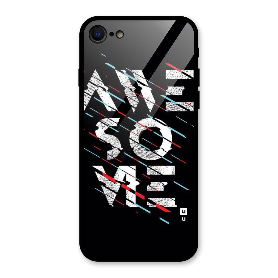 Awesome Me Glass Back Case for iPhone 7
