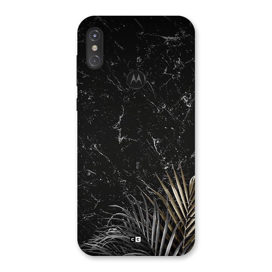 Awesome Royal Marble Back Case for Motorola One Power