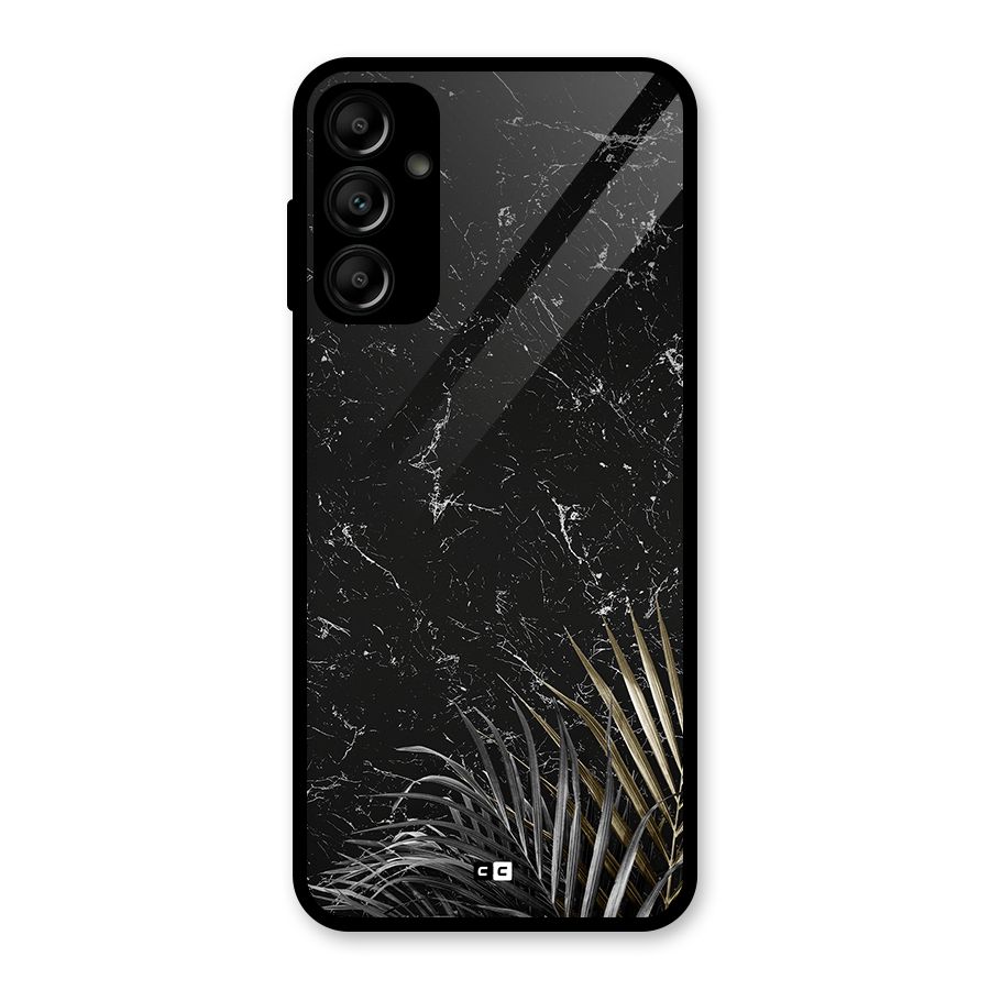 Awesome Royal Marble Glass Back Case for Galaxy A14 5G