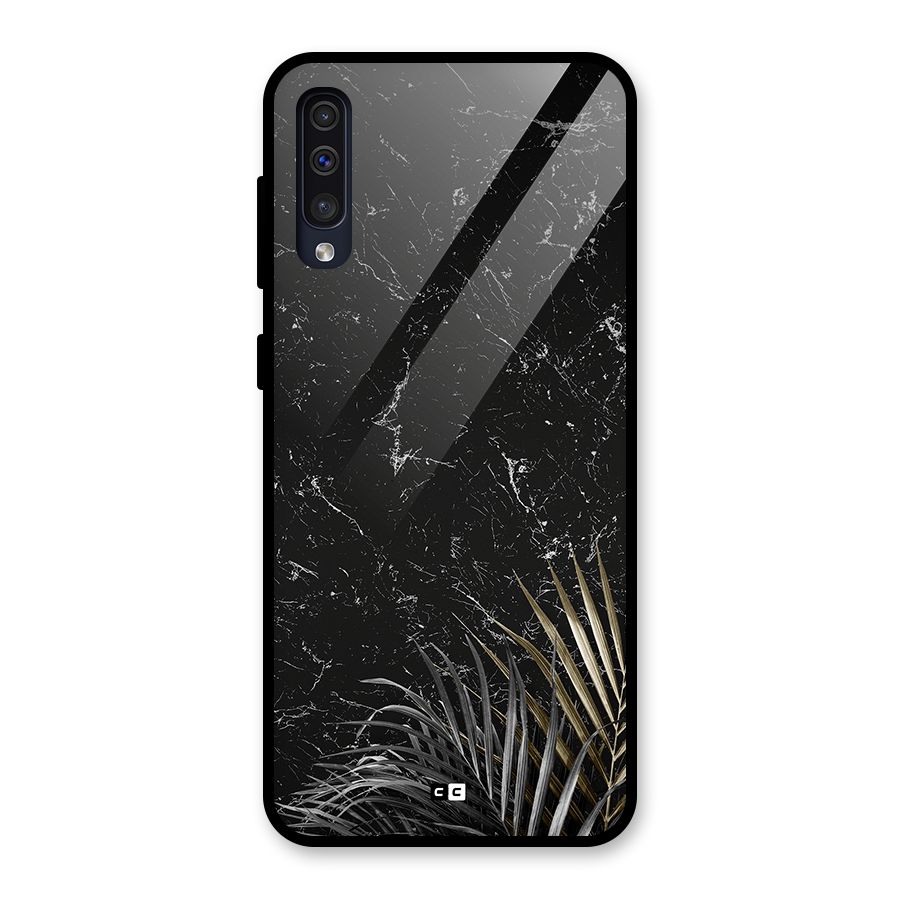 Awesome Royal Marble Glass Back Case for Galaxy A30s
