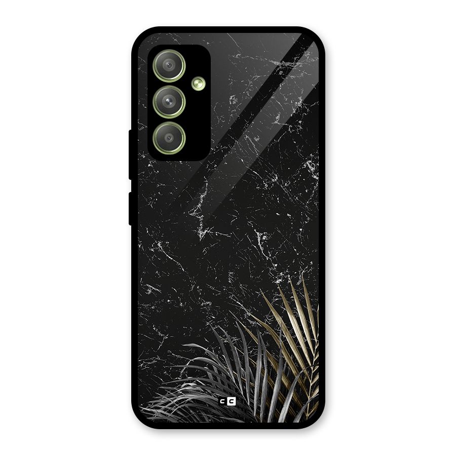 Awesome Royal Marble Glass Back Case for Galaxy A54