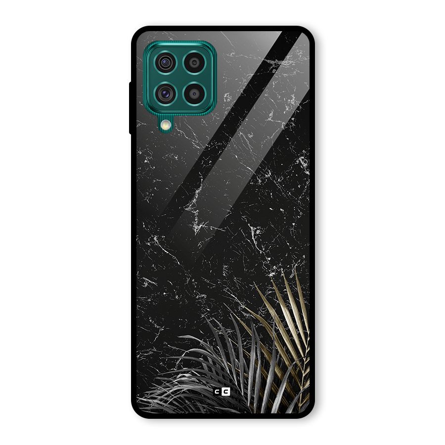 Awesome Royal Marble Glass Back Case for Galaxy F62