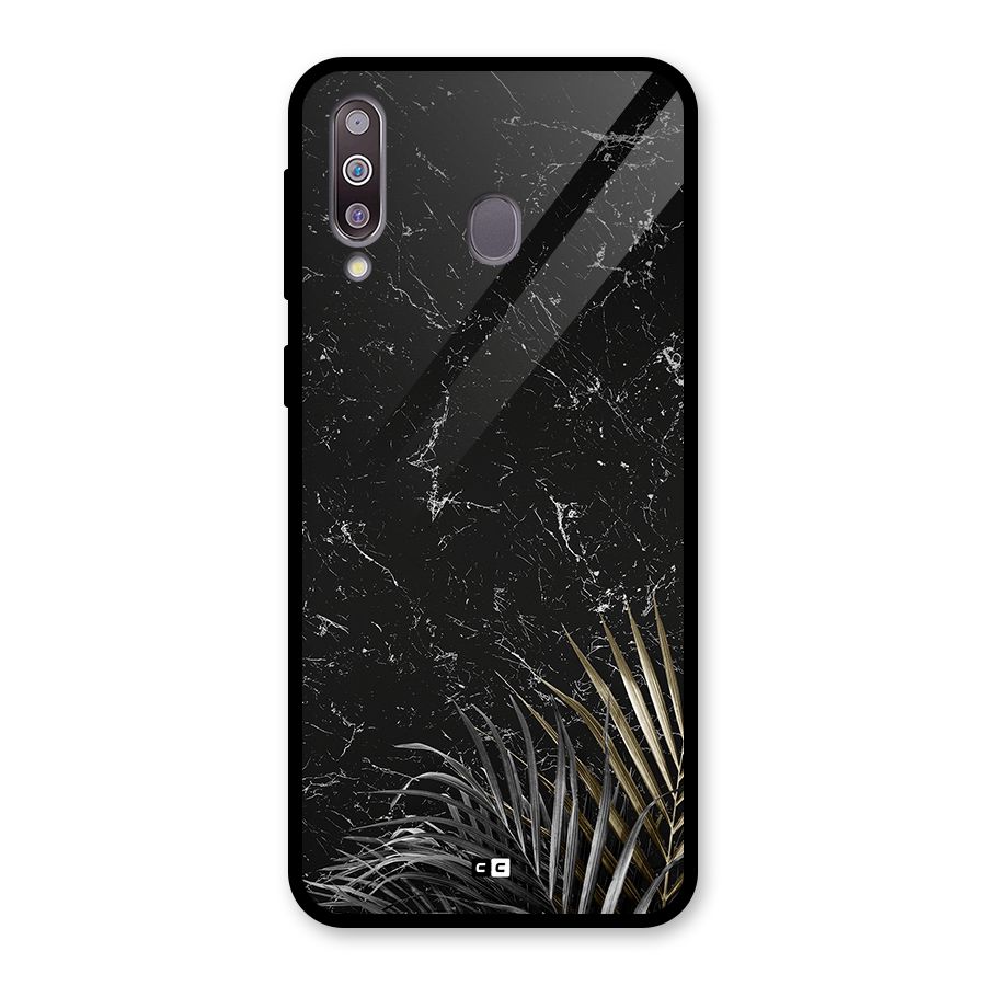 Awesome Royal Marble Glass Back Case for Galaxy M30