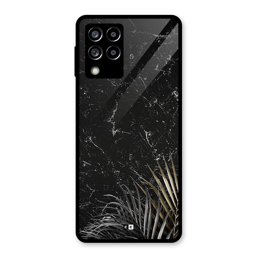 Awesome Royal Marble Glass Back Case for Galaxy M53 5G