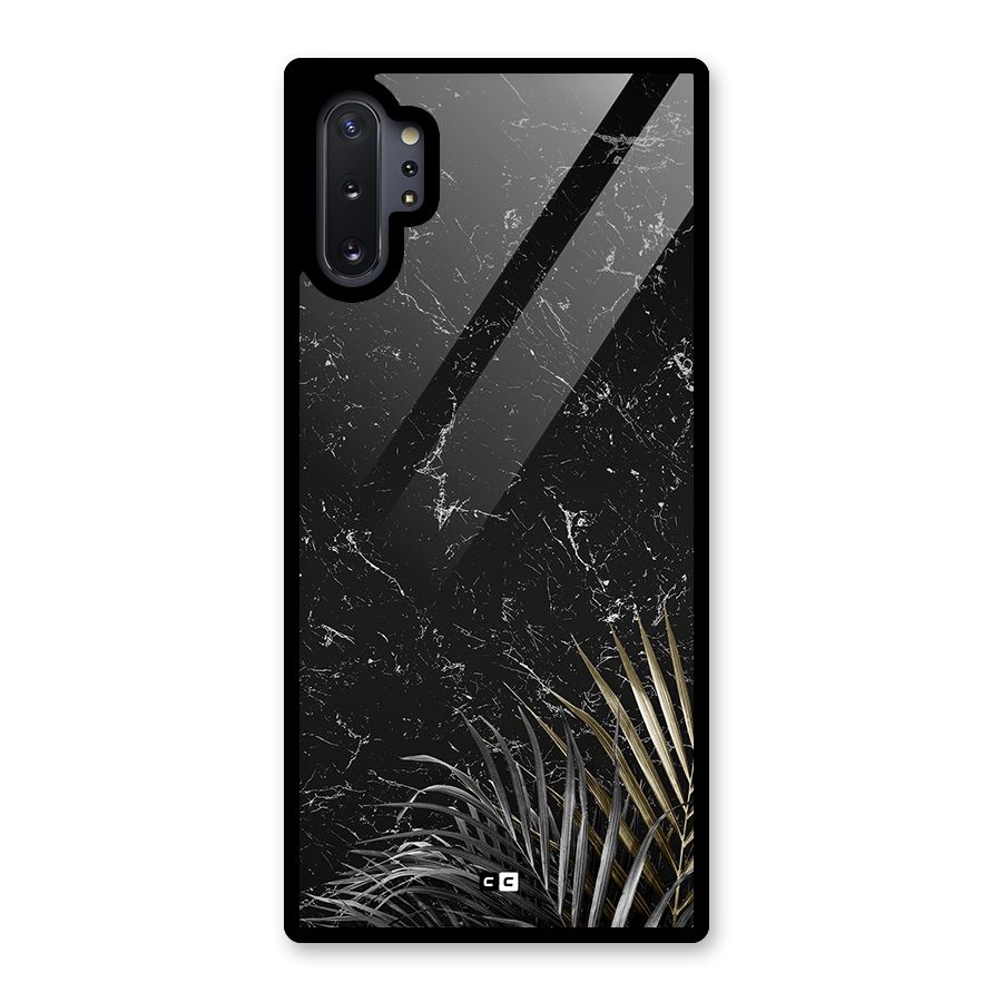 Awesome Royal Marble Glass Back Case for Galaxy Note 10 Plus