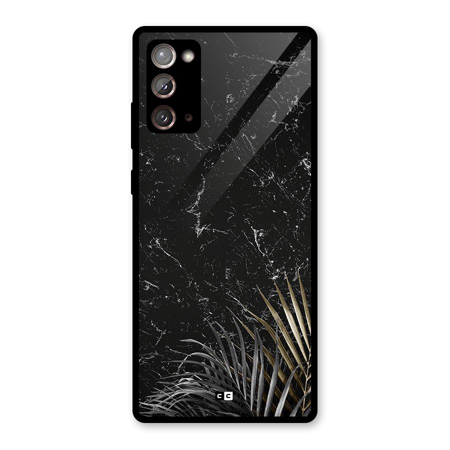 Awesome Royal Marble Glass Back Case for Galaxy Note 20