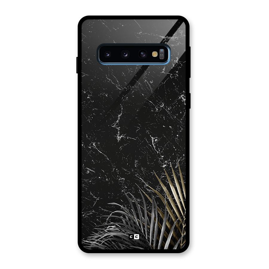 Awesome Royal Marble Glass Back Case for Galaxy S10
