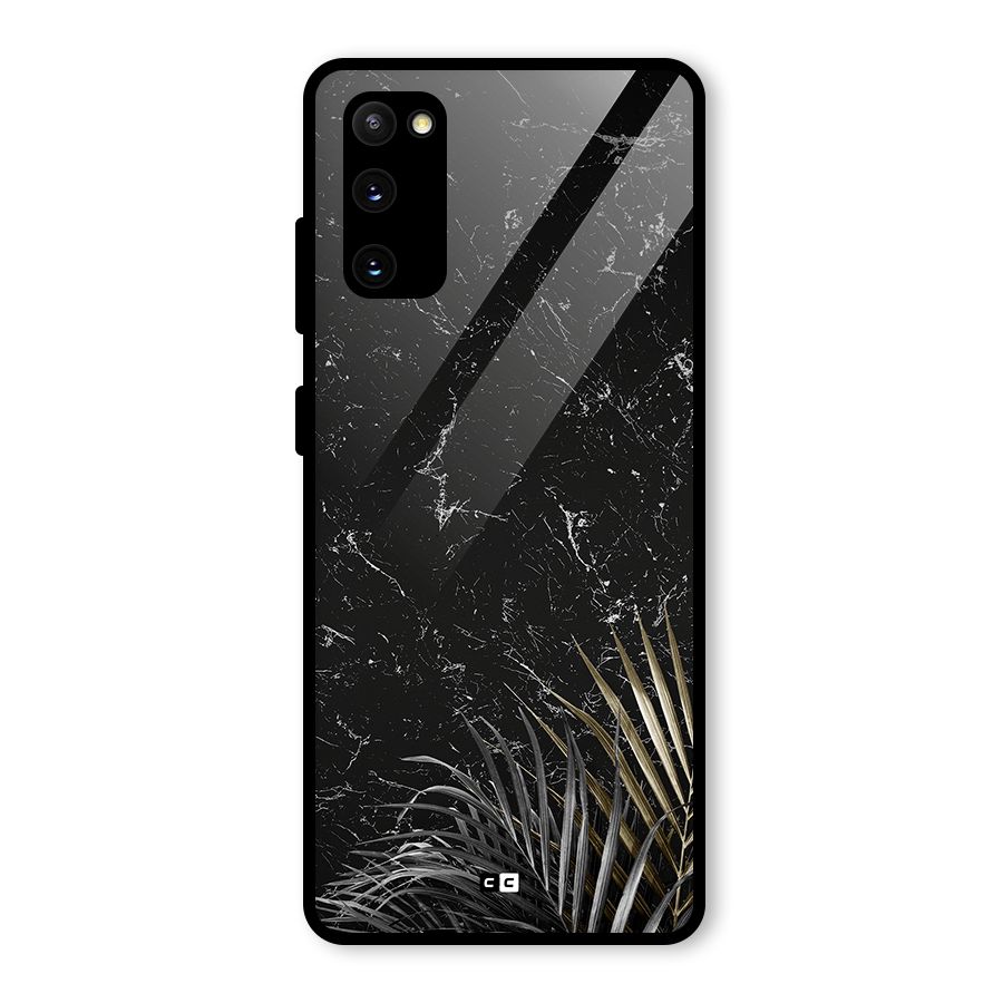 Awesome Royal Marble Glass Back Case for Galaxy S20 FE 5G