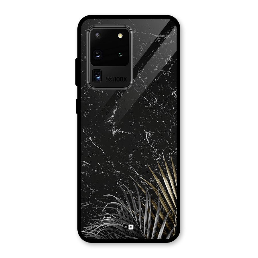 Awesome Royal Marble Glass Back Case for Galaxy S20 Ultra