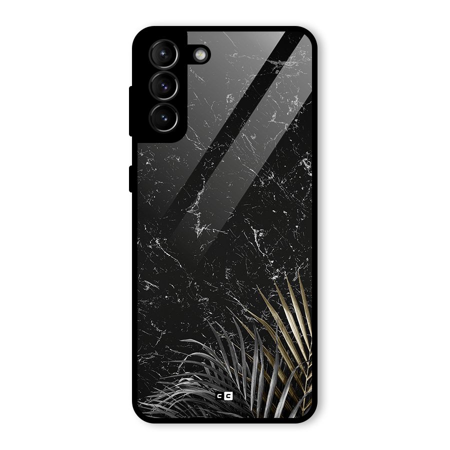 Awesome Royal Marble Glass Back Case for Galaxy S21 Plus
