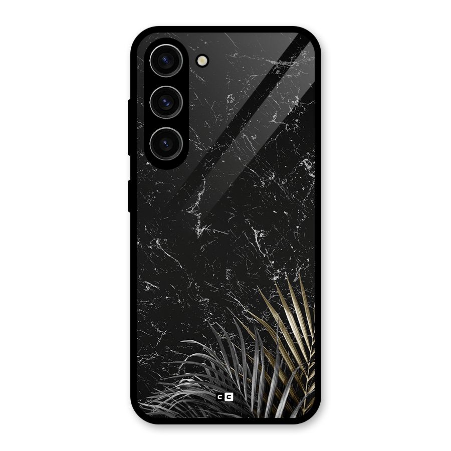 Awesome Royal Marble Glass Back Case for Galaxy S23