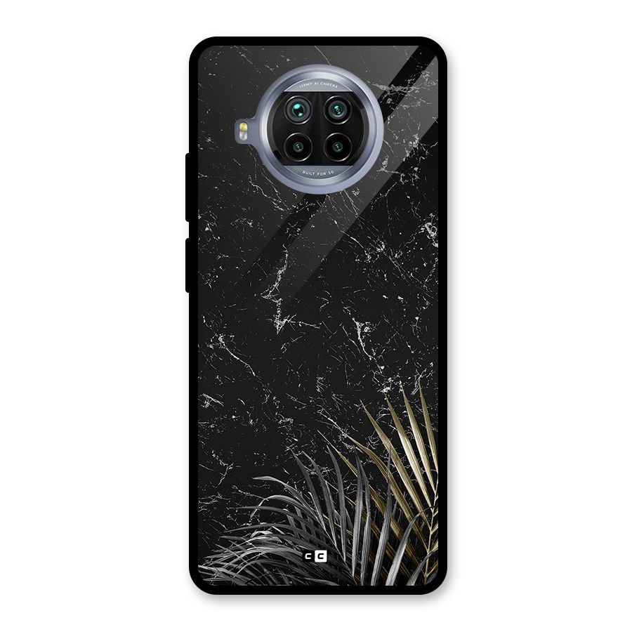 Awesome Royal Marble Glass Back Case for Mi 10i