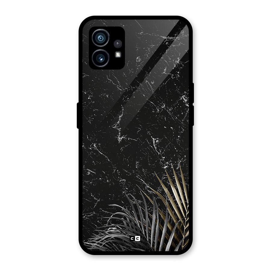 Awesome Royal Marble Glass Back Case for Nothing Phone 1