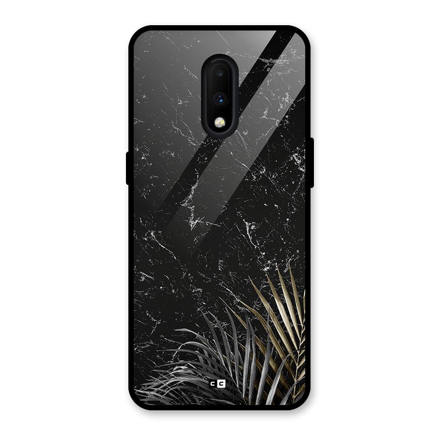 Awesome Royal Marble Glass Back Case for OnePlus 7