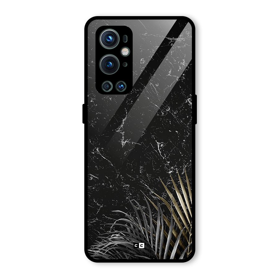Awesome Royal Marble Glass Back Case for OnePlus 9 Pro