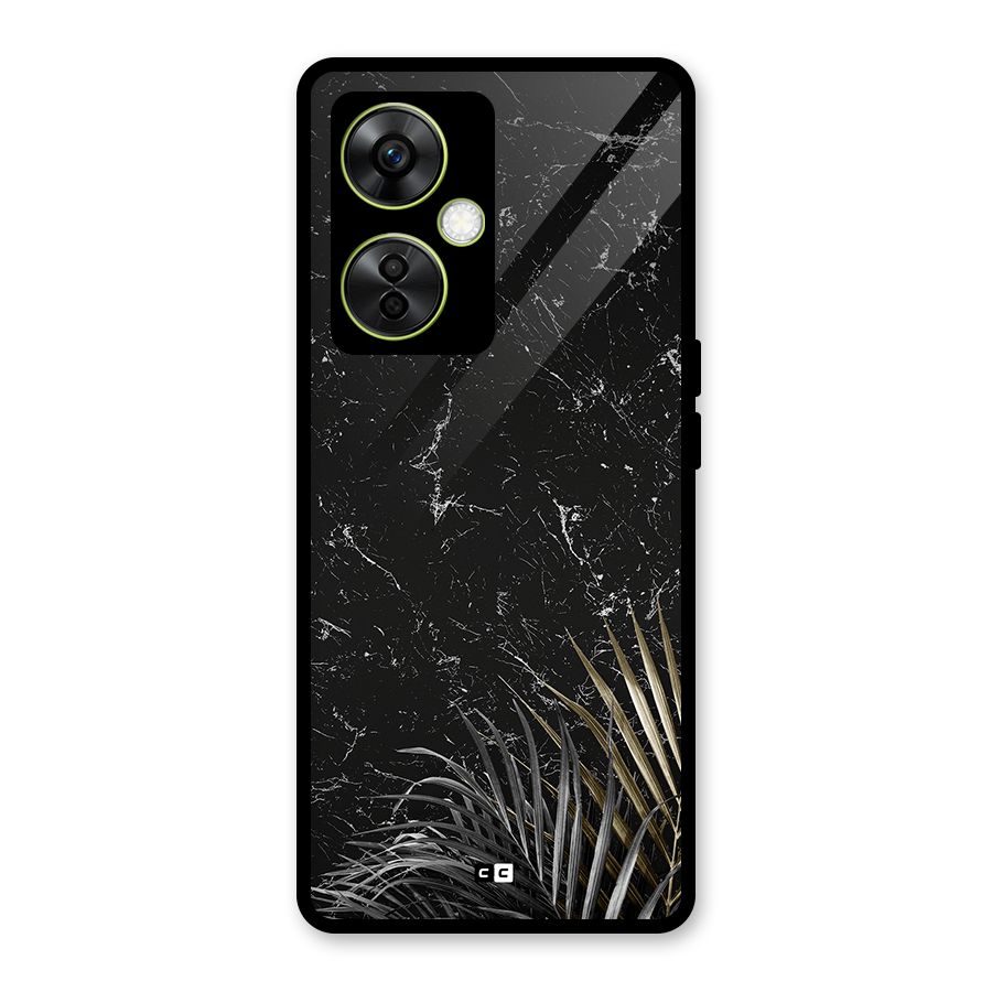 Awesome Royal Marble Glass Back Case for OnePlus Nord CE 3 Lite