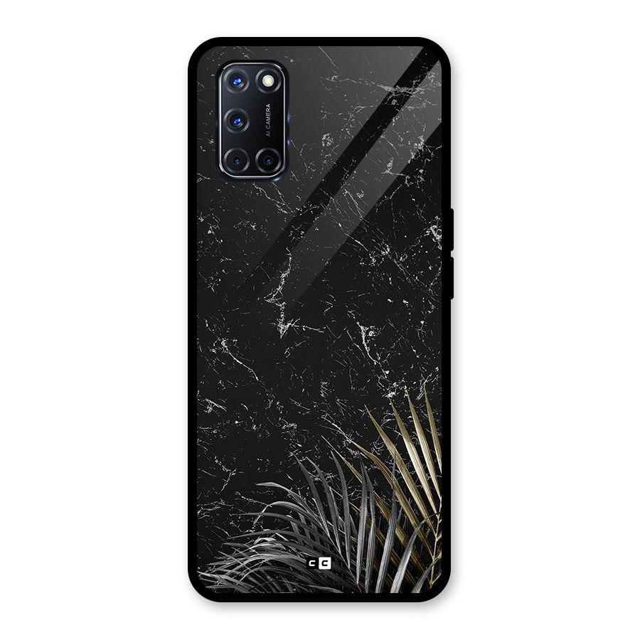 Awesome Royal Marble Glass Back Case for Oppo A52