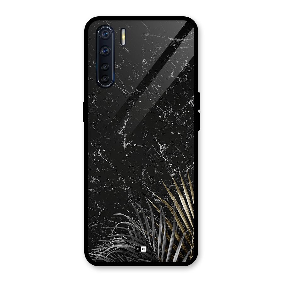 Awesome Royal Marble Glass Back Case for Oppo F15
