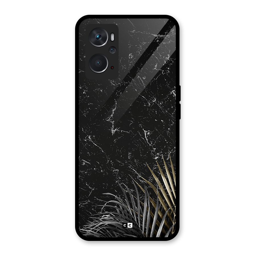 Awesome Royal Marble Glass Back Case for Oppo K10 4G