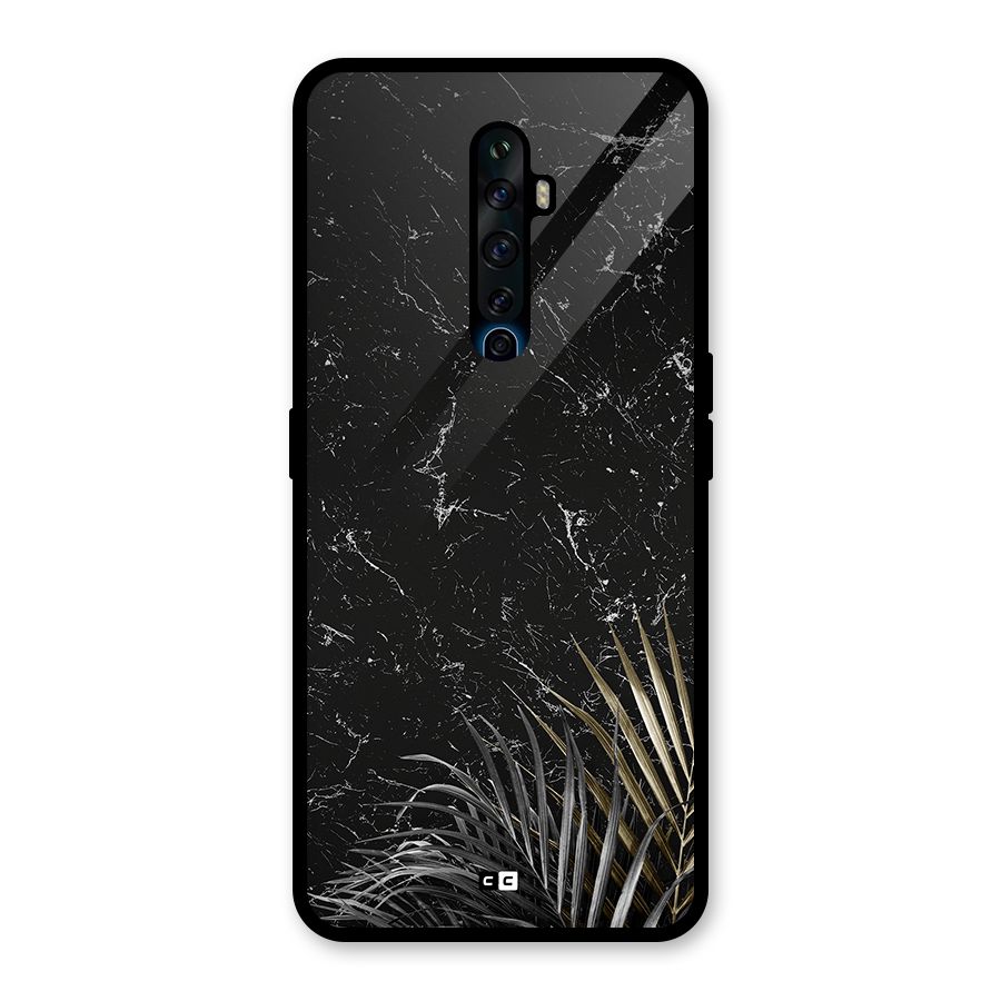 Awesome Royal Marble Glass Back Case for Oppo Reno2 F