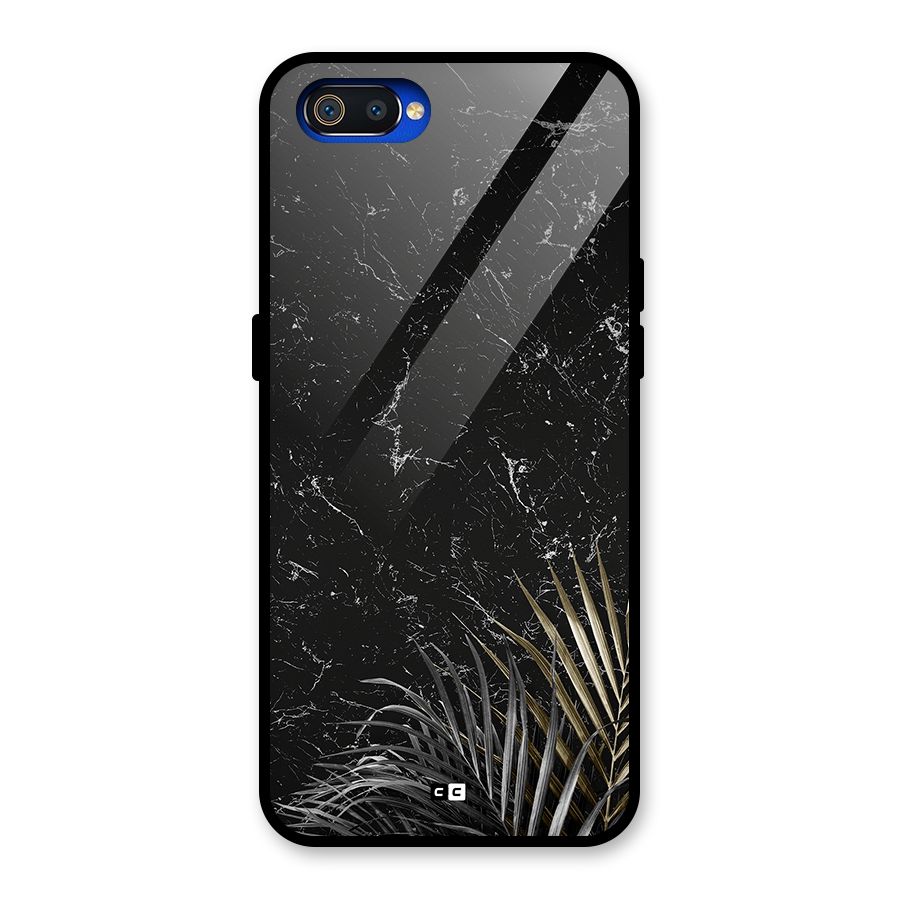 Awesome Royal Marble Glass Back Case for Realme C2
