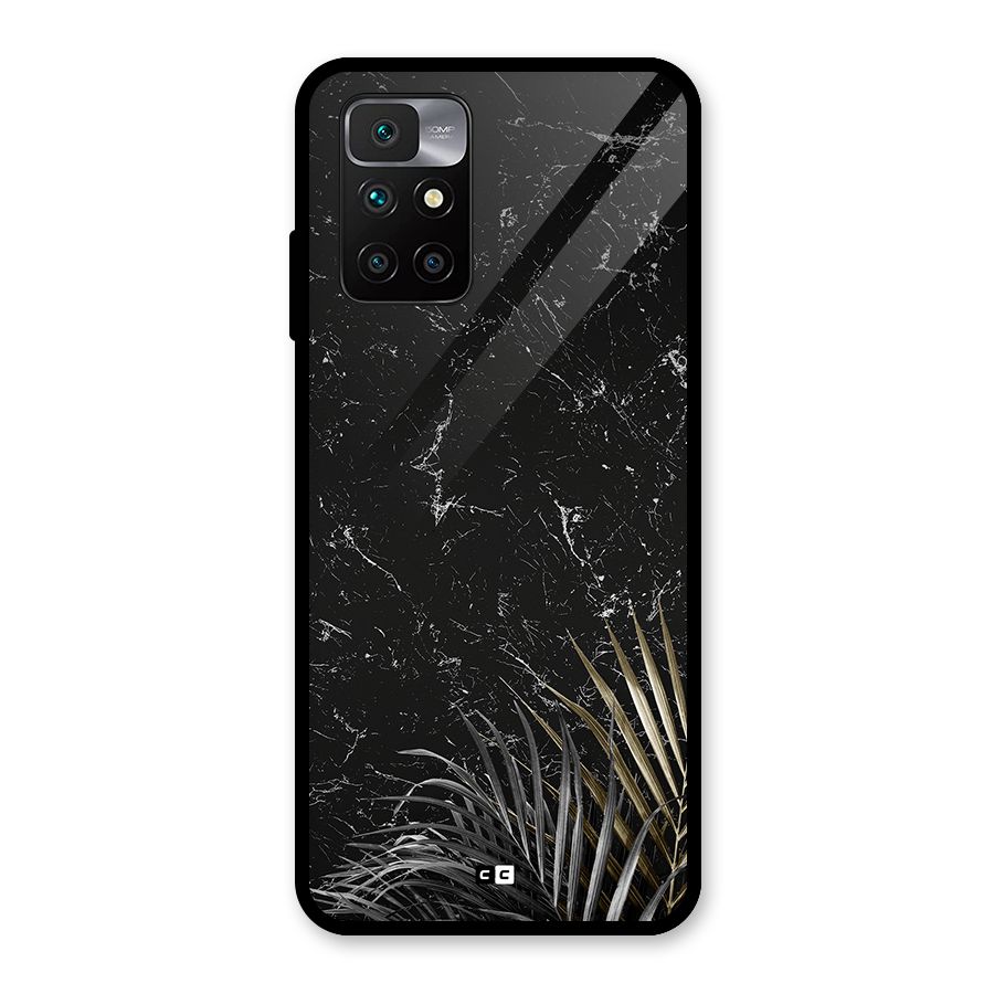 Awesome Royal Marble Glass Back Case for Redmi 10 Prime