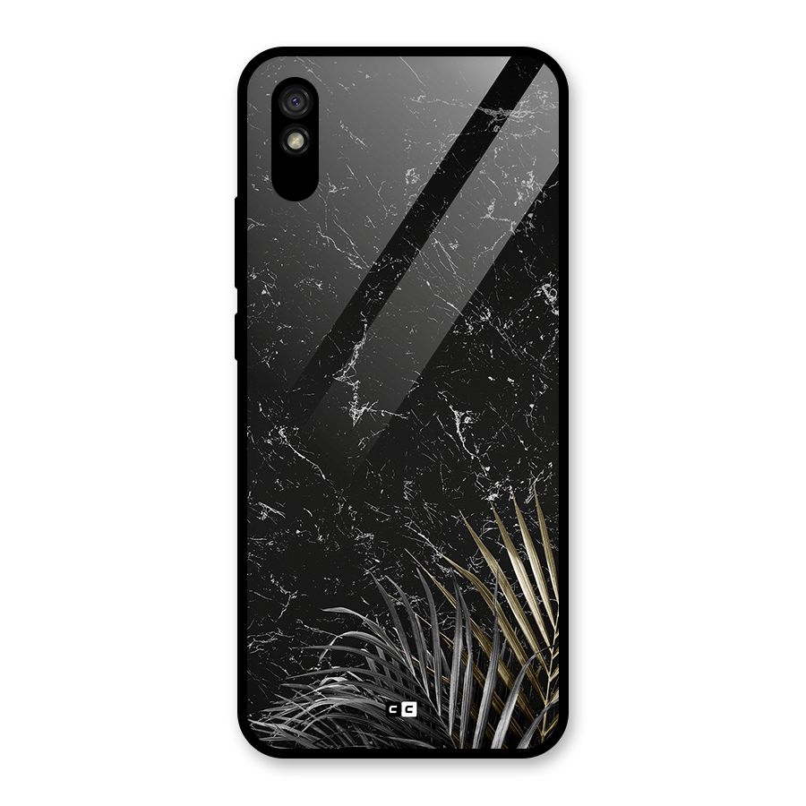 Awesome Royal Marble Glass Back Case for Redmi 9i