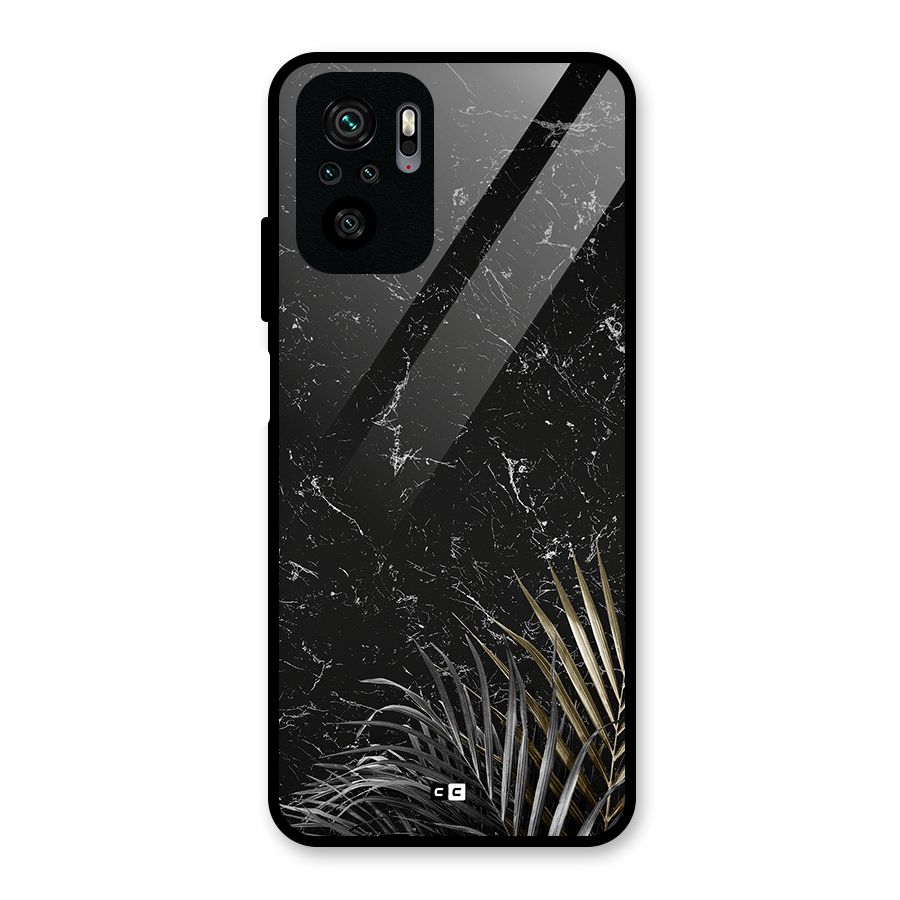 Awesome Royal Marble Glass Back Case for Redmi Note 10S