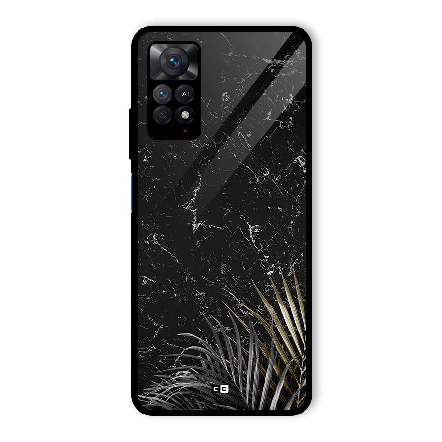 Awesome Royal Marble Glass Back Case for Redmi Note 11 Pro