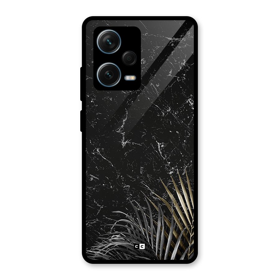 Awesome Royal Marble Glass Back Case for Redmi Note 12 Pro Plus 5G