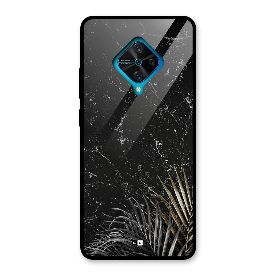 Awesome Royal Marble Glass Back Case for Vivo S1 Pro