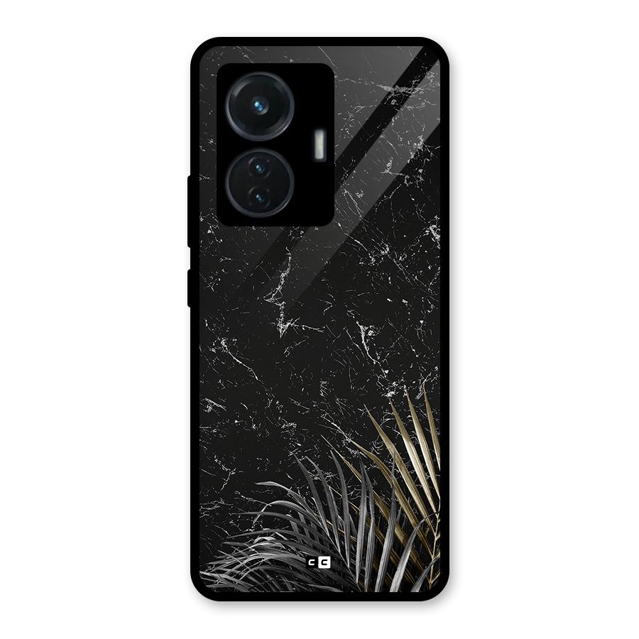 Awesome Royal Marble Glass Back Case for Vivo T1 44W