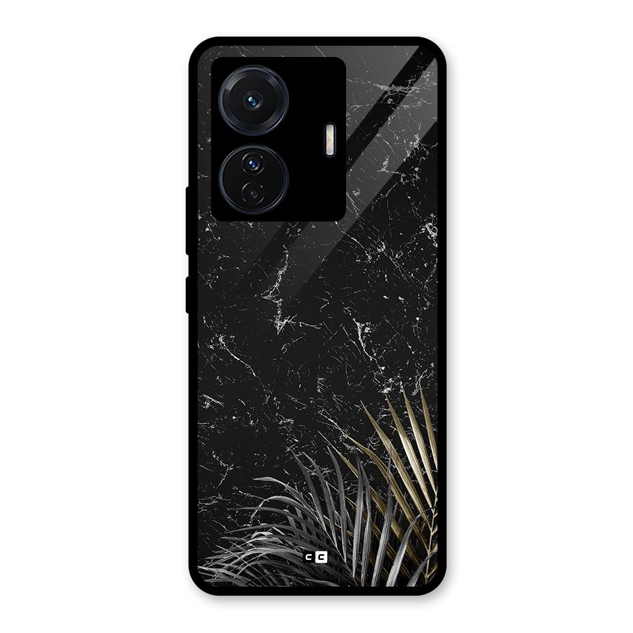 Awesome Royal Marble Glass Back Case for Vivo T1 Pro