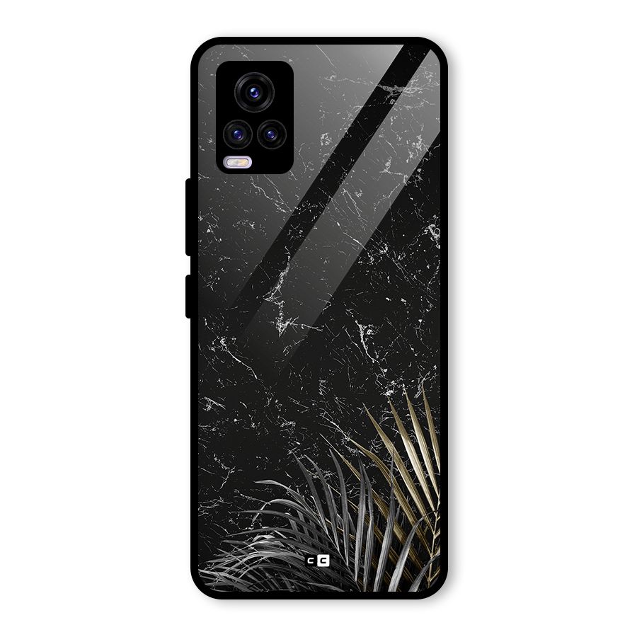 Awesome Royal Marble Glass Back Case for Vivo V20