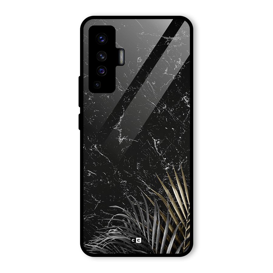 Awesome Royal Marble Glass Back Case for Vivo X50
