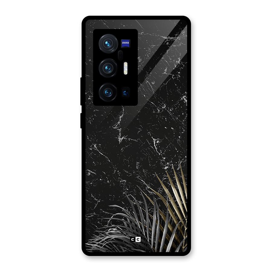 Awesome Royal Marble Glass Back Case for Vivo X70 Pro Plus