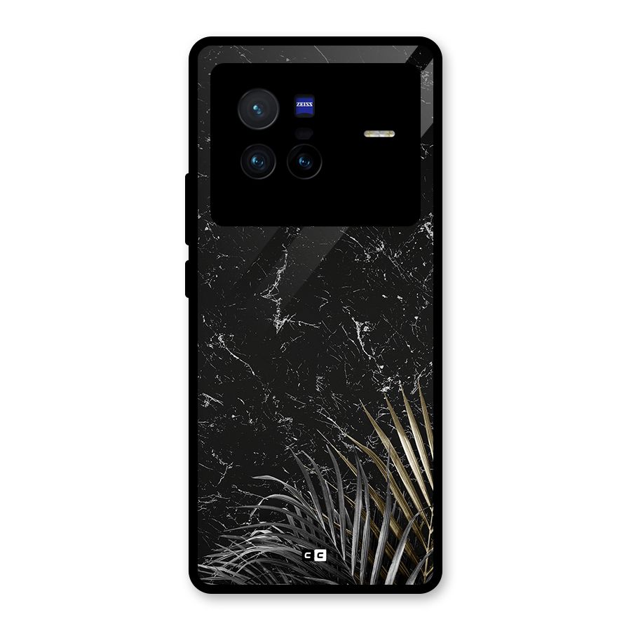 Awesome Royal Marble Glass Back Case for Vivo X80
