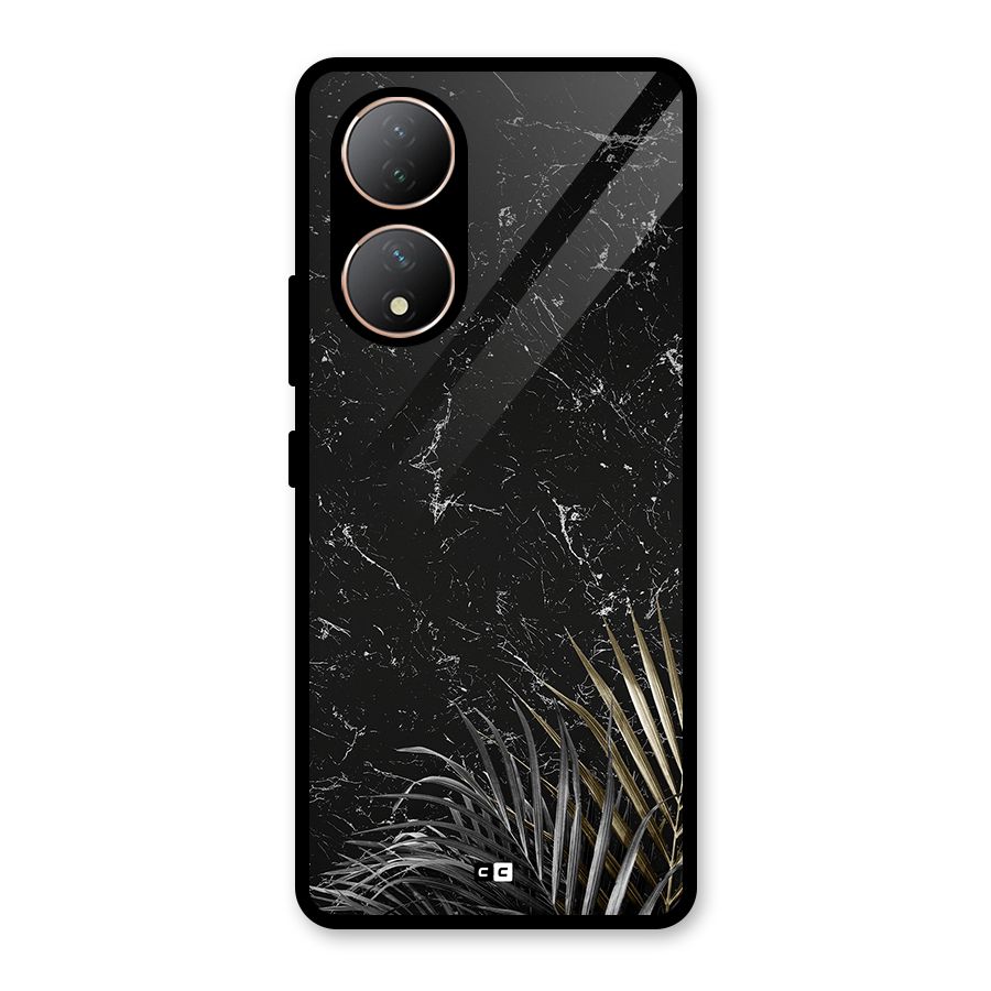 Awesome Royal Marble Glass Back Case for Vivo Y100