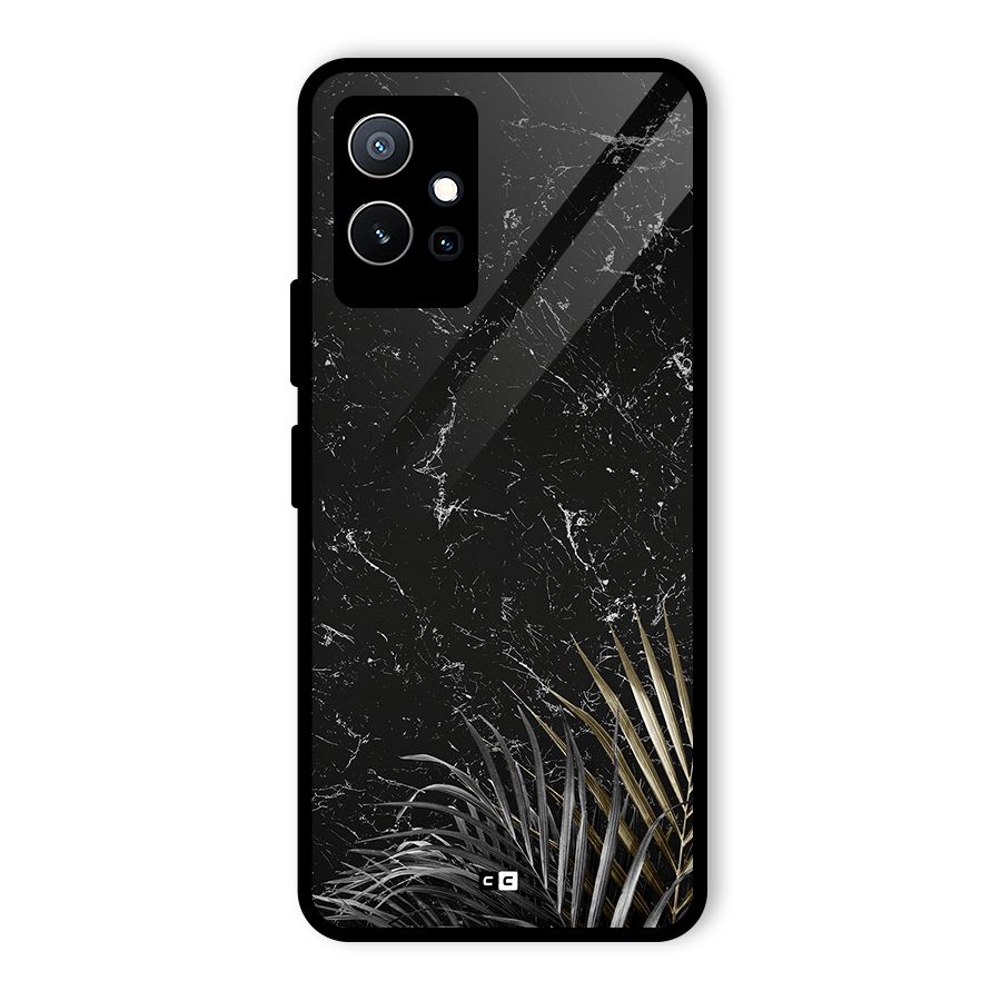 Awesome Royal Marble Glass Back Case for Vivo Y75 5G