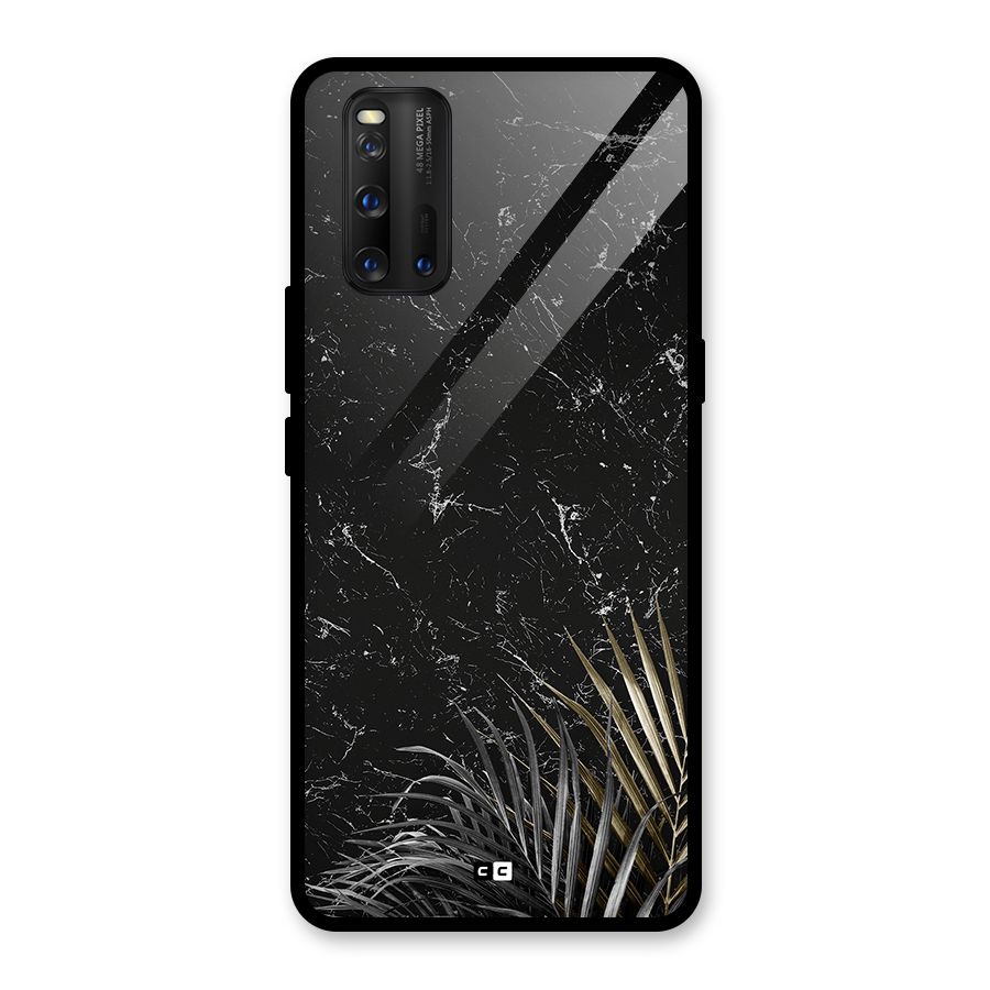 Awesome Royal Marble Glass Back Case for Vivo iQOO 3