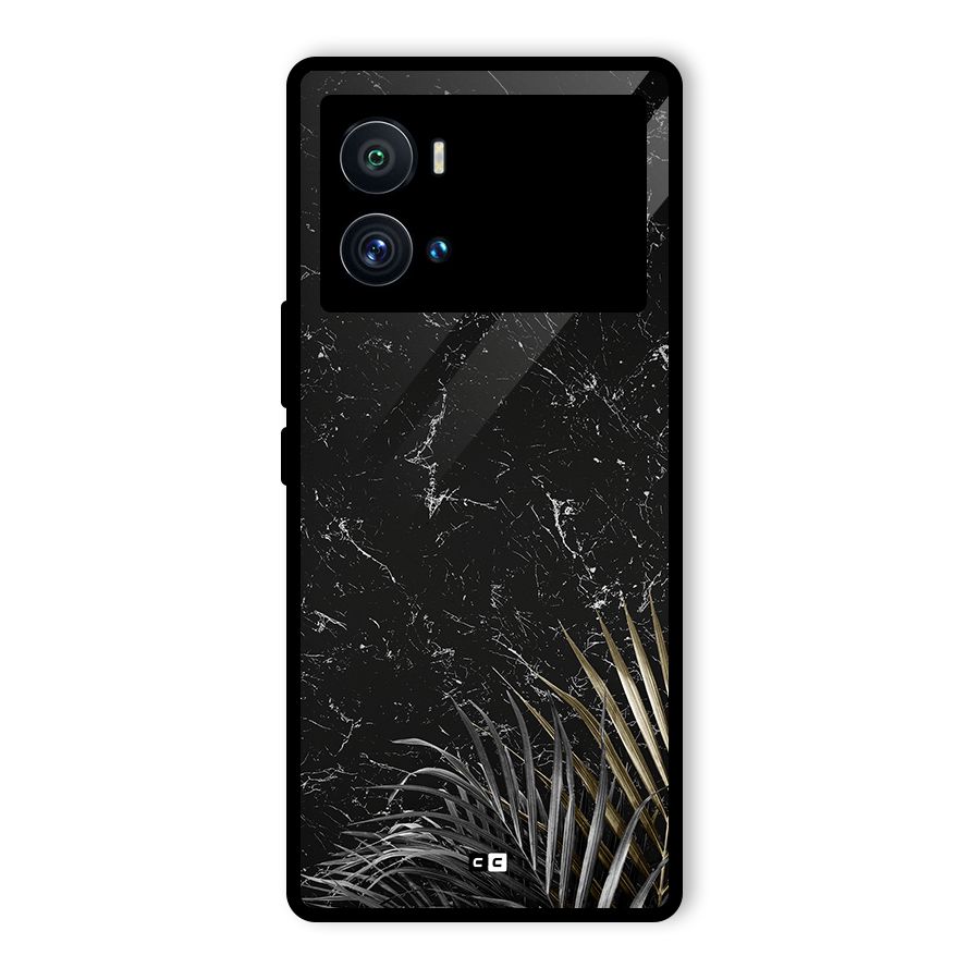 Awesome Royal Marble Glass Back Case for Vivo iQOO 9 Pro